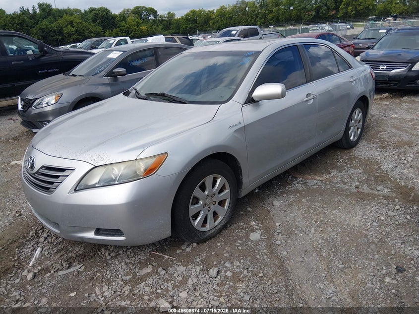 2007 Toyota Camry VIN JTNBB46K573031168 IAAI salvage auction — NORMAL WEAR, Clear, sold $25 on 2026-07-23 (photo 2)