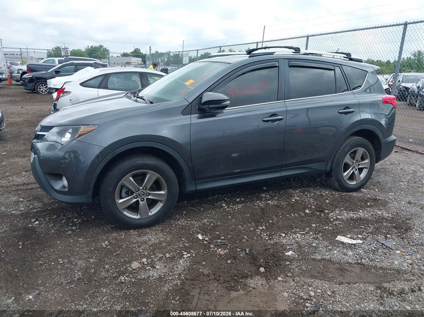 2015 Toyota Rav 4 VIN JTMRFREV0FD137648 IAAI salvage auction — NORMAL WEAR, Original (Ohio), sold $3,550 on 2026-07-30 (photo 2)