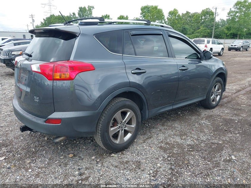 2015 Toyota Rav 4 VIN JTMRFREV0FD137648 IAAI salvage auction — NORMAL WEAR, Original (Ohio), sold $3,550 on 2026-07-30 (photo 4)