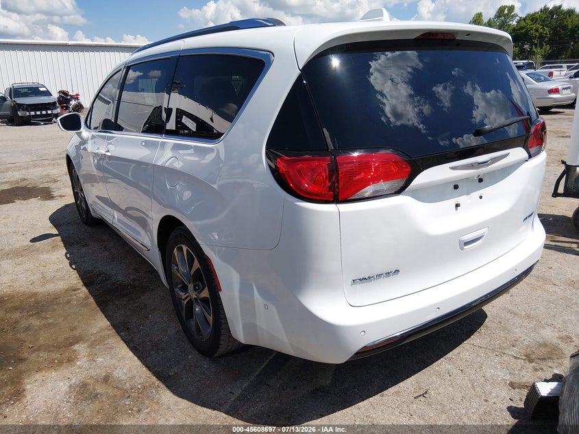 2017 Chrysler Pacifica VIN 2C4RC1GG9HR839685 IAAI salvage auction — HAIL, Salvage Title, sold $2,700 on 2026-07-31 (photo 3)