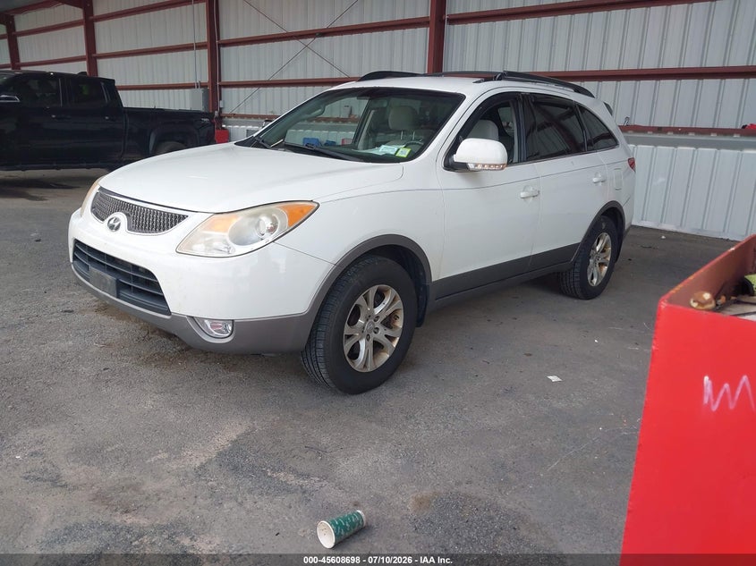 2010 Hyundai Veracruz VIN KM8NUDCC6AU119376 IAAI salvage auction — RIGHT SIDE, Mv-907A (New York), sold $100 on 2026-07-23 (photo 2)