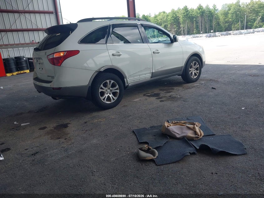 2010 Hyundai Veracruz VIN KM8NUDCC6AU119376 IAAI salvage auction — RIGHT SIDE, Mv-907A (New York), sold $100 on 2026-07-23 (photo 4)