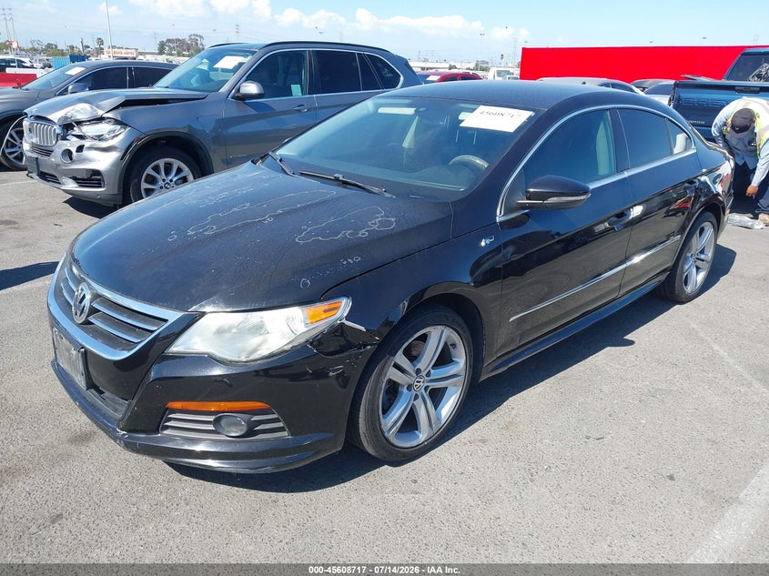 2012 Volkswagen Cc VIN WVWMP7ANXCE546778 IAAI salvage auction — NORMAL WEAR, Clear - Dealer Only (California), sold $325 on 2026-07-17 (photo 2)