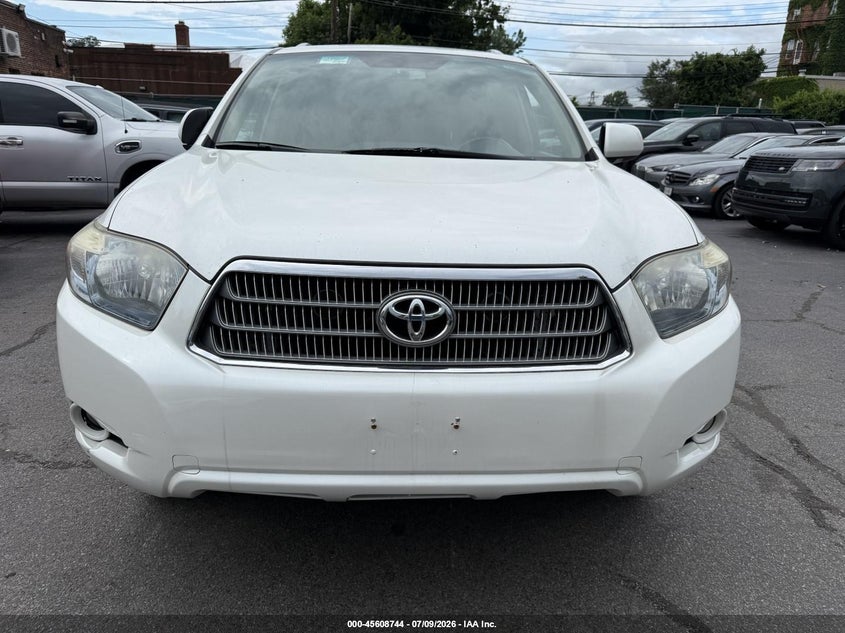 2009 Toyota Highlander hybrid VIN JTEEW44A592026301 IAAI salvage auction — REAR END, Clear (New York), sold $1,250 on 2026-07-29 (photo 6)