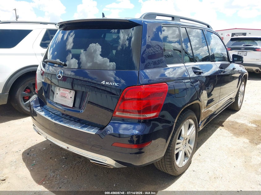 2014 Mercedes-benz Glk-class VIN WDCGG8JB3EG160990 IAAI salvage auction — NORMAL WEAR, Original (Texas), sold $875 on 2026-07-21 (photo 4)