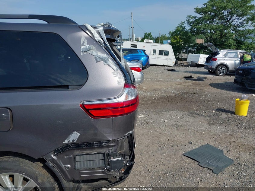 2016 Toyota Sienna VIN 5TDDK3DC2GS129091 IAAI salvage auction — REAR END, Salvage (Pennsylvania), sold $6,100 on 2026-07-26 (photo 6)