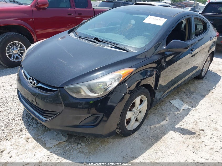 2013 Hyundai Elantra VIN KMHDH4AE5DU681830 IAAI salvage auction — NORMAL WEAR, Clear (Illinois), sold $450 on 2026-07-28 (photo 2)