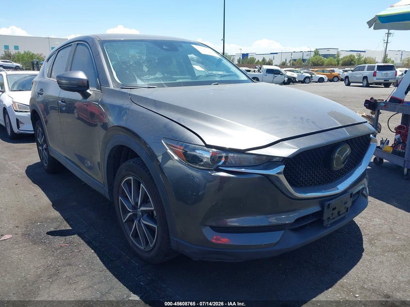 2018 Mazda Cx-5 VIN JM3KFACM4J0311533 IAAI salvage auction — RIGHT FRONT, Salvage Certificate (California), sold $1,550 on 2026-07-24 (photo 1)