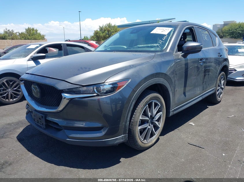2018 Mazda Cx-5 VIN JM3KFACM4J0311533 IAAI salvage auction — RIGHT FRONT, Salvage Certificate (California), sold $1,550 on 2026-07-24 (photo 2)
