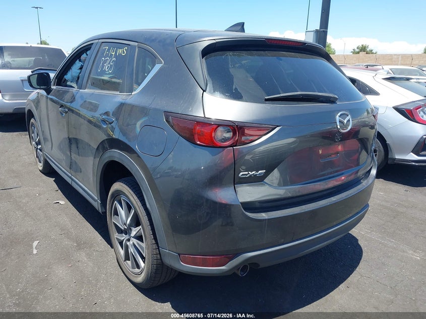 2018 Mazda Cx-5 VIN JM3KFACM4J0311533 IAAI salvage auction — RIGHT FRONT, Salvage Certificate (California), sold $1,550 on 2026-07-24 (photo 3)