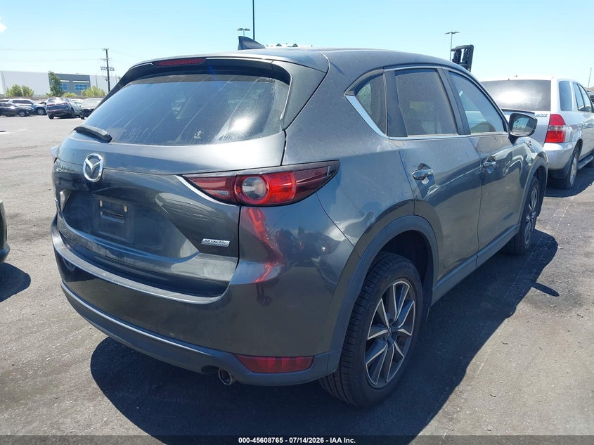 2018 Mazda Cx-5 VIN JM3KFACM4J0311533 IAAI salvage auction — RIGHT FRONT, Salvage Certificate (California), sold $1,550 on 2026-07-24 (photo 4)