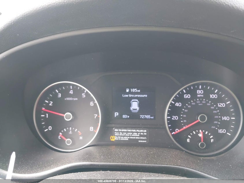 2020 Kia Sportage VIN KNDPM3AC5L7739857 IAAI salvage auction — FRONT END, Salvage Title, sold $2,500 on 2026-08-29 (photo 7)