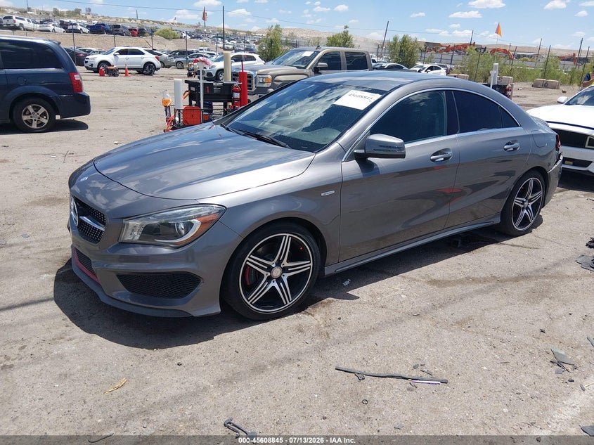 2015 Mercedes-benz Cla-klasse VIN WDDSJ4EB4FN209010 IAAI salvage auction — REAR END, Salvage (New Mexico), sold $2,650 on 2026-08-20 (photo 2)