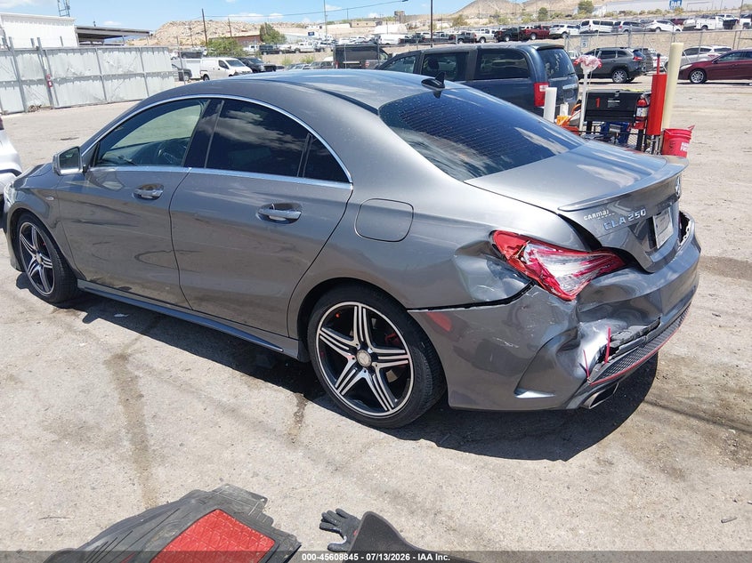 2015 Mercedes-benz Cla-klasse VIN WDDSJ4EB4FN209010 IAAI salvage auction — REAR END, Salvage (New Mexico), sold $2,650 on 2026-08-20 (photo 3)