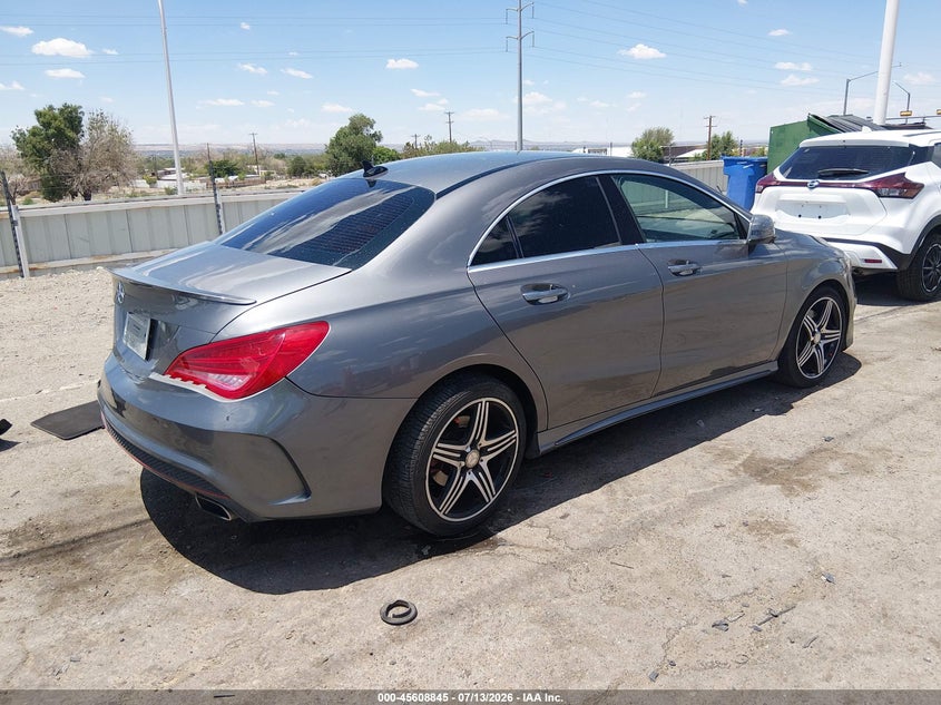 2015 Mercedes-benz Cla-klasse VIN WDDSJ4EB4FN209010 IAAI salvage auction — REAR END, Salvage (New Mexico), sold $2,650 on 2026-08-20 (photo 4)