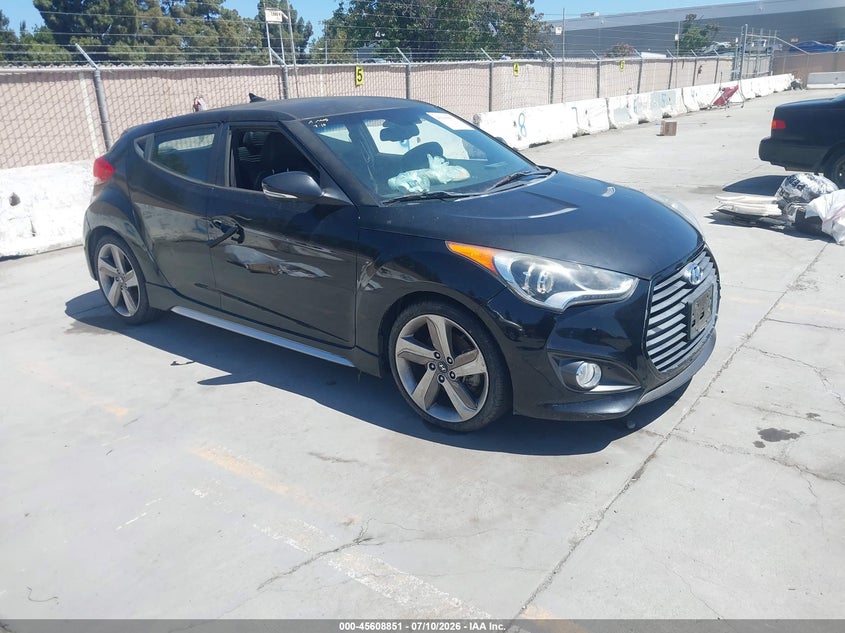 2015 Hyundai Veloster VIN KMHTC6AE4FU221695 IAAI salvage auction — NORMAL WEAR, Clear - Dealer Only (California), sold $350 on 2026-07-27 (photo 1)