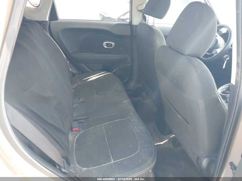 2014 Kia Soul VIN KNDJP3A55E7054890 IAAI salvage auction — NORMAL WEAR, Clear (Florida), sold $775 on 2026-07-17 (photo 8)