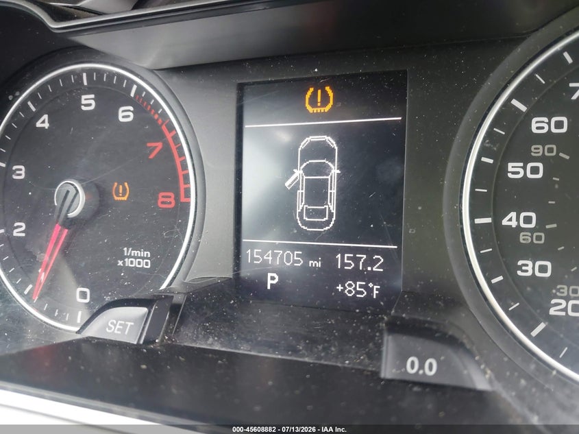 2014 Audi A4 VIN WAUBFAFL0EN028046 IAAI salvage auction — FRONT END, Salvage Title, sold $1,650 on 2026-07-31 (photo 7)