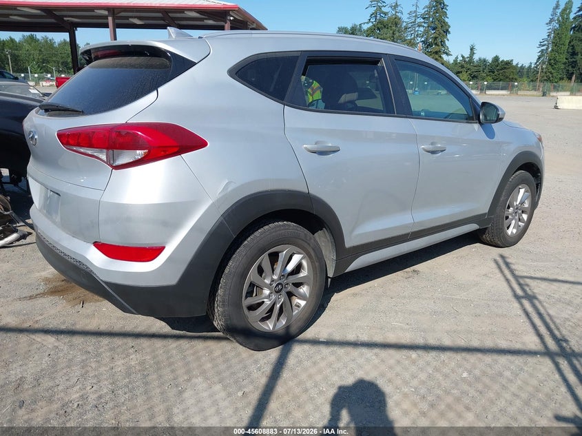 2018 Hyundai Tucson VIN KM8J33A46JU669488 IAAI salvage auction — THEFT, Bill Of Sale (Washington), sold $175 on 2026-07-29 (photo 4)