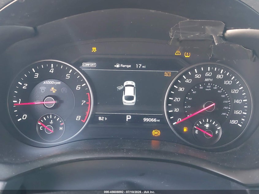 2019 Kia Stinger VIN KNAE45LC1K6062243 IAAI salvage auction — RIGHT SIDE, Salvage (California), sold $3,450 on 2026-07-29 (photo 7)