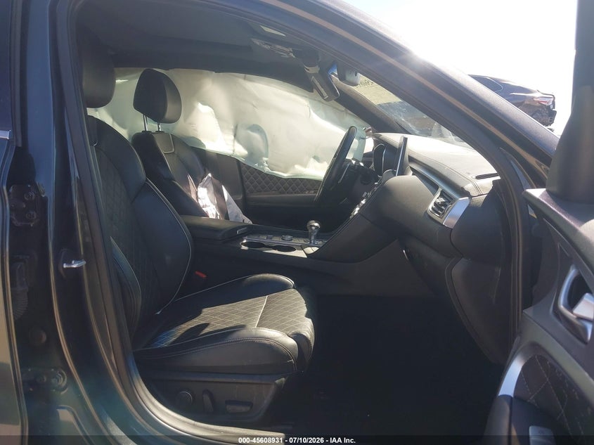 2020 Genesis G70 VIN KMTG34LE0LU058175 IAAI salvage auction — LEFT REAR, Salvage (California), sold $5,625 on 2026-07-28 (photo 5)