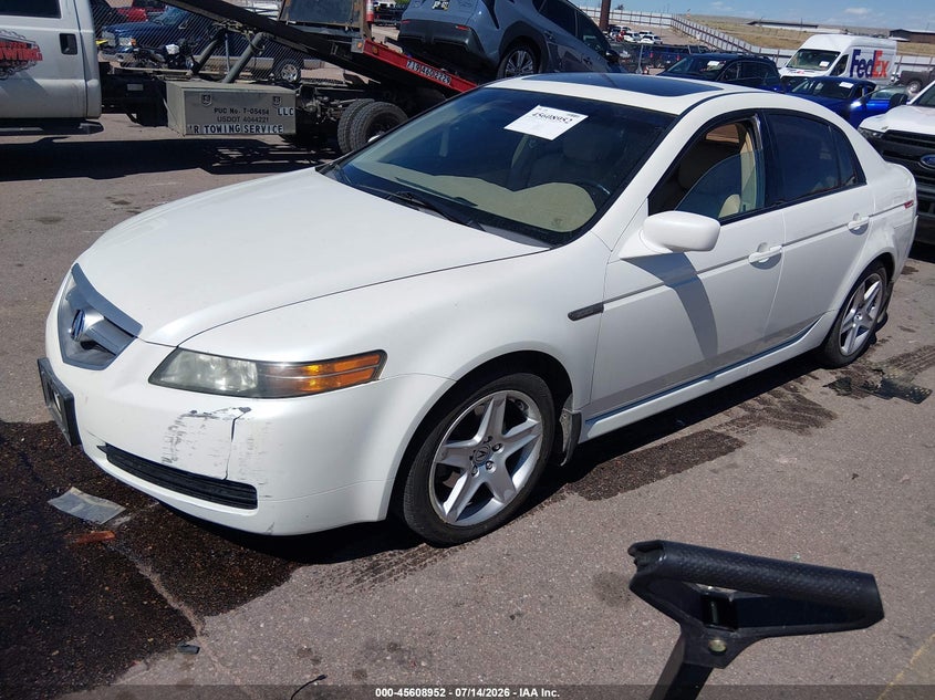 2006 Acura Tl VIN 19UUA66216A042224 IAAI salvage auction — NORMAL WEAR, Clear (Colorado), sold $1,200 on 2026-07-22 (photo 2)