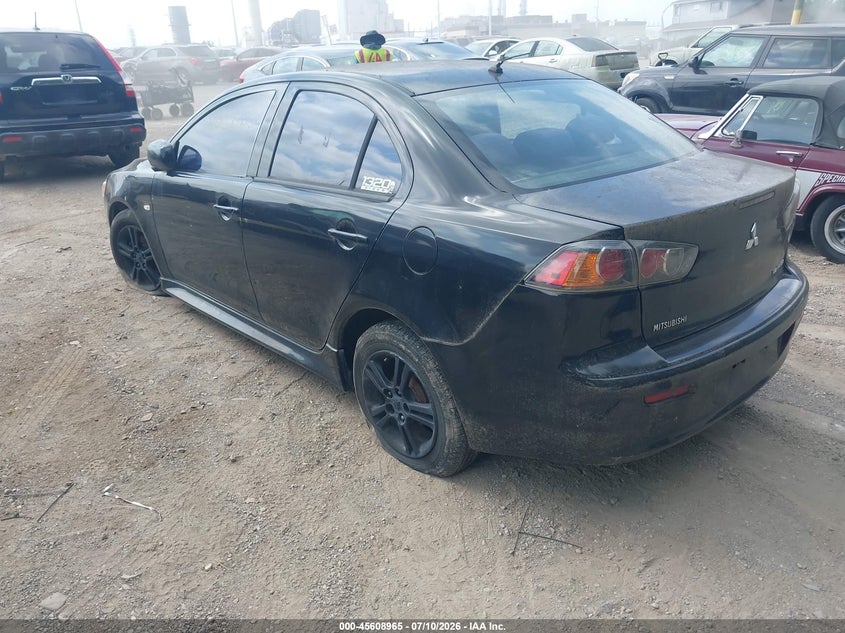 2012 Mitsubishi Lancer VIN JA32U2FU1CU030204 IAAI salvage auction — NORMAL WEAR, Rebuilt (Indiana), sold $325 on 2026-07-29 (photo 3)