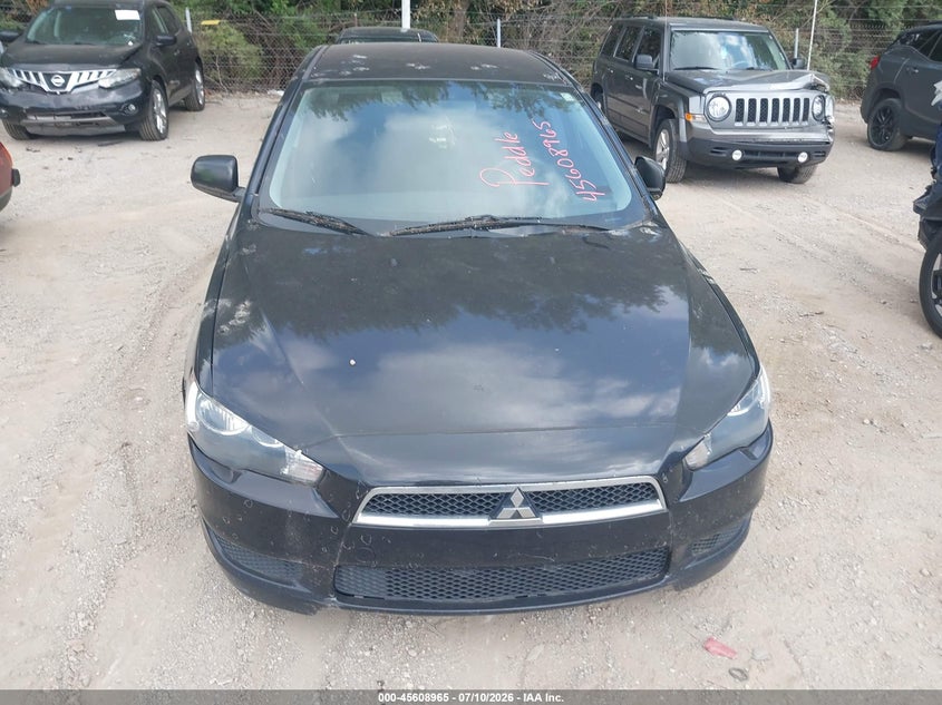2012 Mitsubishi Lancer VIN JA32U2FU1CU030204 IAAI salvage auction — NORMAL WEAR, Rebuilt (Indiana), sold $325 on 2026-07-29 (photo 6)
