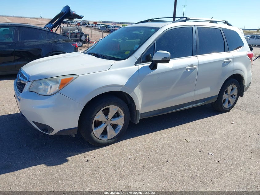 2014 Subaru Forester VIN JF2SJAMC9EH558374 IAAI salvage auction — NORMAL WEAR, Clear (Colorado), sold $675 on 2026-07-22 (photo 2)