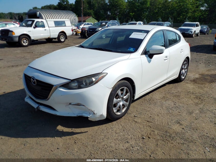 2014 Mazda 3 VIN JM1BM1K70E1205865 IAAI salvage auction — NORMAL WEAR, Clear (New Jersey), sold $25 on 2026-07-30 (photo 2)