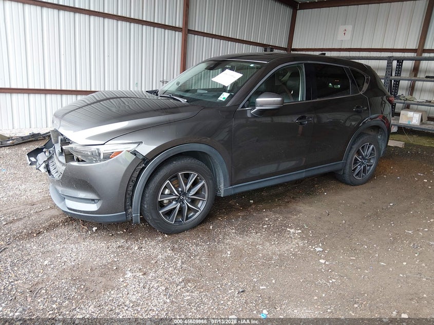 2018 Mazda Cx-5 VIN JM3KFADM8J1366771 IAAI salvage auction — FRONT END, Salvage (Louisiana), sold $3,650 on 2026-07-18 (photo 2)