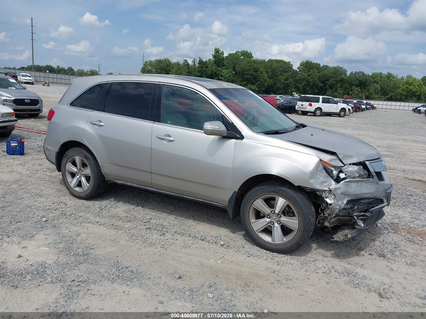 2012 Acura Mdx VIN 2HNYD2H33CH506563 IAAI salvage auction — REAR END, Salvage Title, sold $800 on 2026-07-29 (photo 1)