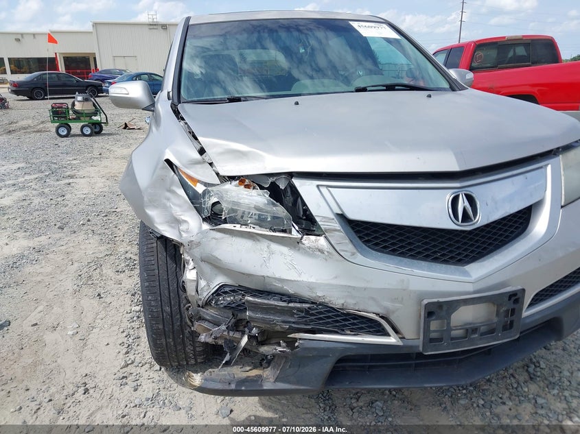 2012 Acura Mdx VIN 2HNYD2H33CH506563 IAAI salvage auction — REAR END, Salvage Title, sold $800 on 2026-07-29 (photo 6)