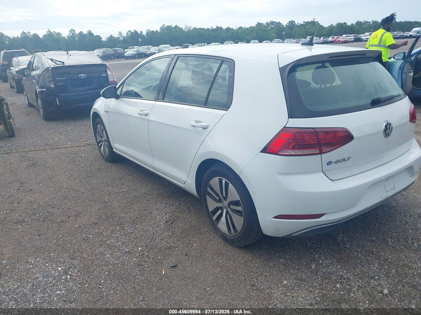 2019 Volkswagen E-golf VIN WVWKR7AU3KW910153 IAAI salvage auction — FRONT END, Clear (Florida), sold $3,300 on 2026-07-16 (photo 3)