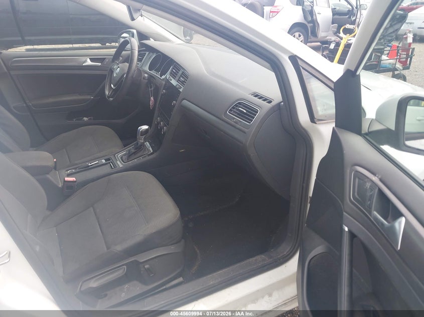 2019 Volkswagen E-golf VIN WVWKR7AU3KW910153 IAAI salvage auction — FRONT END, Clear (Florida), sold $3,300 on 2026-07-16 (photo 5)