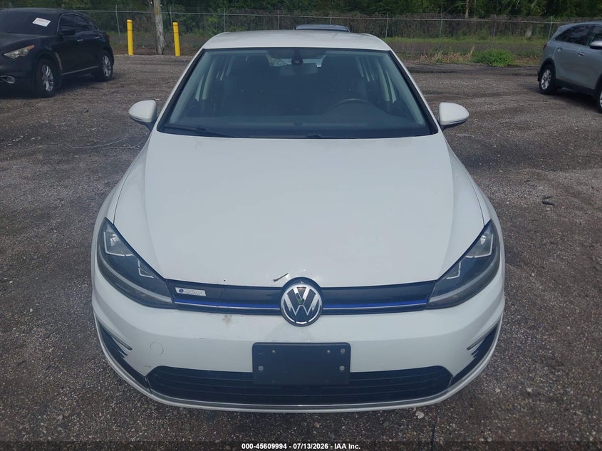 2019 Volkswagen E-golf VIN WVWKR7AU3KW910153 IAAI salvage auction — FRONT END, Clear (Florida), sold $3,300 on 2026-07-16 (photo 6)