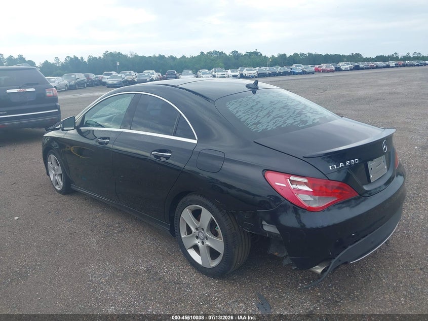 2016 Mercedes-benz Cla-klasse VIN WDDSJ4EBXGN370642 IAAI salvage auction — FRONT END, Clear (Florida), sold $1,500 on 2026-07-21 (photo 3)