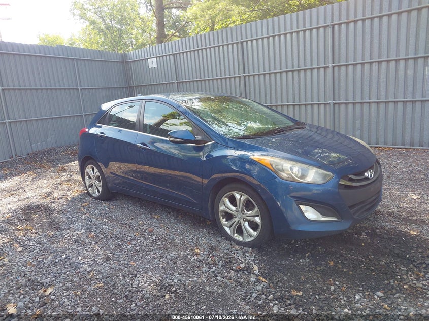 2014 Hyundai Elantra VIN KMHD35LHXEU195060 IAAI salvage auction — SIDE, Clear (New Jersey), sold $500 on 2026-07-15 (photo 1)