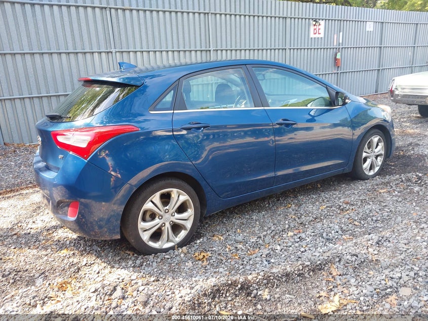 2014 Hyundai Elantra VIN KMHD35LHXEU195060 IAAI salvage auction — SIDE, Clear (New Jersey), sold $500 on 2026-07-15 (photo 4)