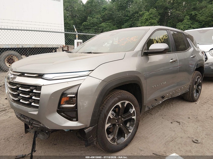 2026 Chevrolet Equinox VIN 3GNAXPEG0TL176639 IAAI salvage auction — FRONT END, Salvage (Massachusetts), sold $8,700 on 2026-08-22 (photo 2)