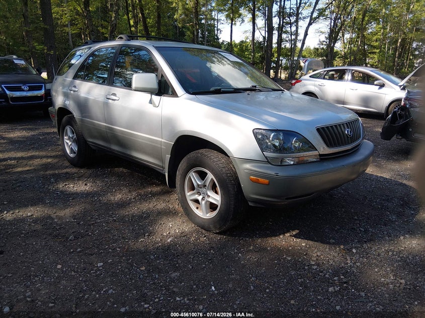 2000 Lexus Rx 300 VIN JT6GF10U4Y0073803 IAAI salvage auction — NORMAL WEAR, Clear (Virginia), sold $375 on 2026-07-28 (photo 1)
