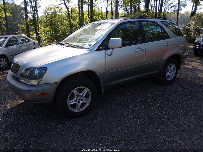 2000 Lexus Rx 300 VIN JT6GF10U4Y0073803 IAAI salvage auction — NORMAL WEAR, Clear (Virginia), sold $375 on 2026-07-28 (photo 2)