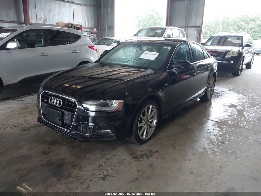 2015 Audi A4 VIN WAUFFAFLXFN036738 IAAI salvage auction — NORMAL WEAR, Clear (Virginia), sold $675 on 2026-07-29 (photo 2)