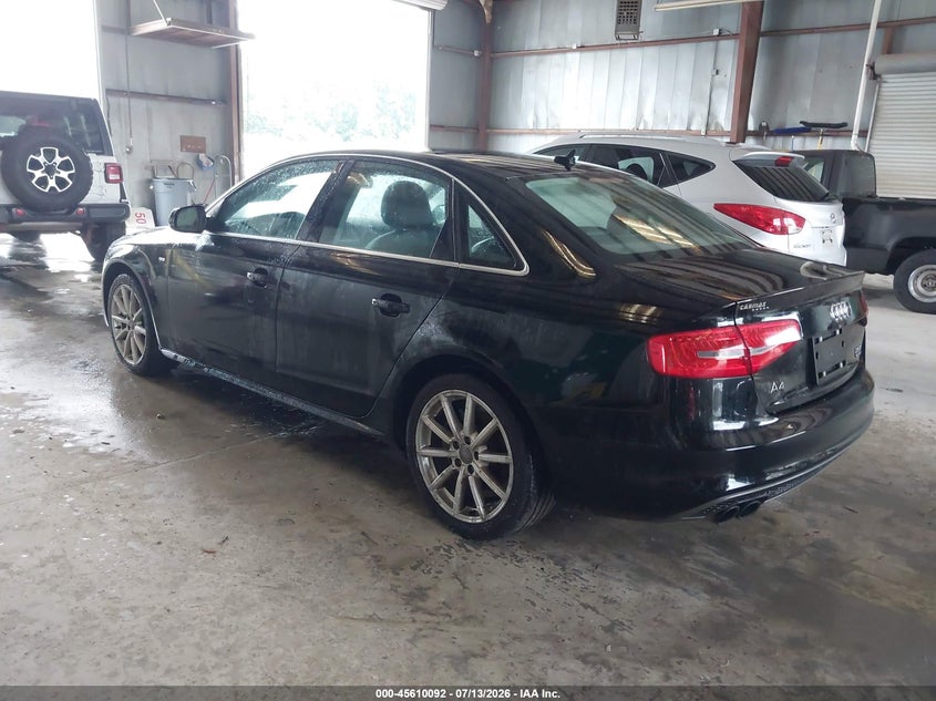 2015 Audi A4 VIN WAUFFAFLXFN036738 IAAI salvage auction — NORMAL WEAR, Clear (Virginia), sold $675 on 2026-07-29 (photo 3)