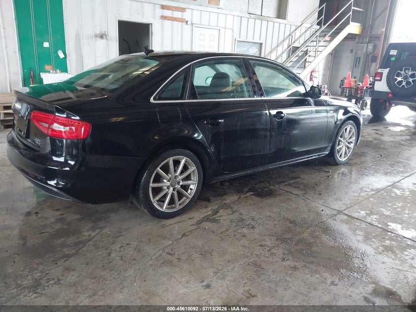 2015 Audi A4 VIN WAUFFAFLXFN036738 IAAI salvage auction — NORMAL WEAR, Clear (Virginia), sold $675 on 2026-07-29 (photo 4)