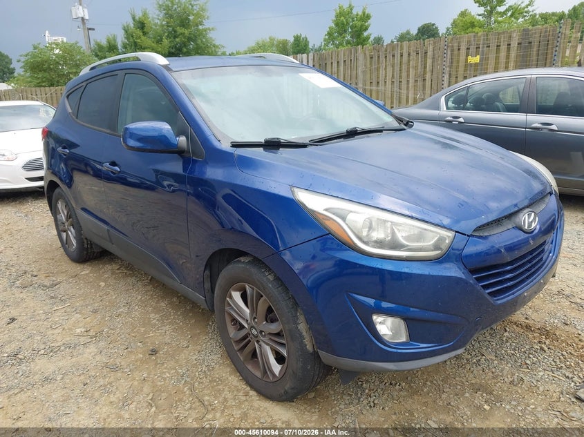 2015 Hyundai Tucson VIN KM8JUCAG0FU982647 IAAI salvage auction — NORMAL WEAR, Clear (Virginia), sold $2,225 on 2026-07-27 (photo 1)