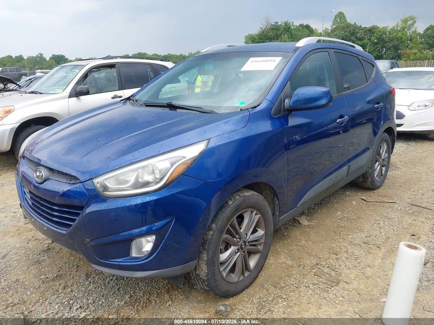 2015 Hyundai Tucson VIN KM8JUCAG0FU982647 IAAI salvage auction — NORMAL WEAR, Clear (Virginia), sold $2,225 on 2026-07-27 (photo 2)
