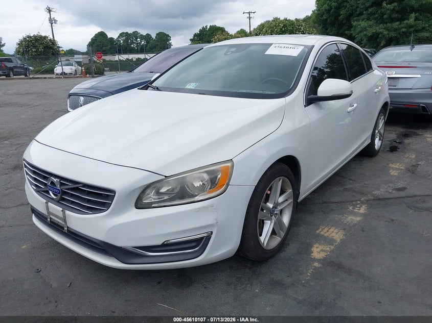 2015 Volvo S60 VIN YV1612TB4F1317969 IAAI salvage auction — NORMAL WEAR, Clear (Virginia), sold $925 on 2026-07-30 (photo 6)