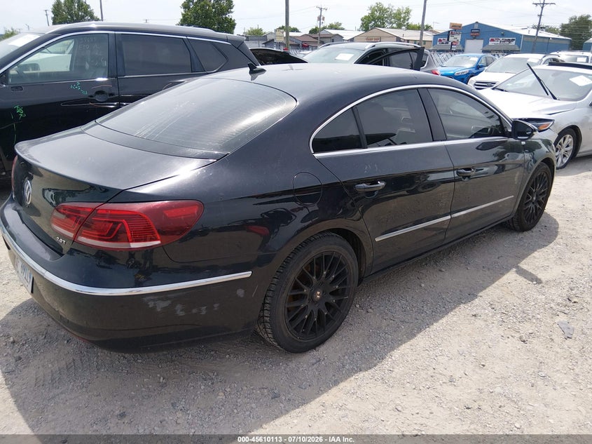 2013 Volkswagen Passat cc VIN WVWBN7AN1DE502909 IAAI salvage auction — NORMAL WEAR, Salvage Title, sold $200 on 2026-07-18 (photo 4)