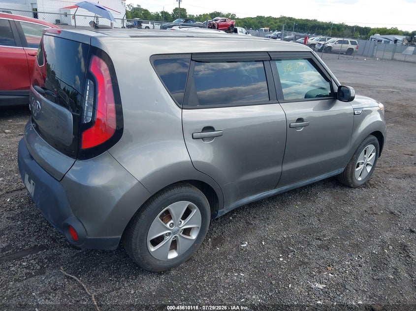 2016 Kia Soul VIN KNDJN2A26G7409025 IAAI salvage auction — UNKNOWN, Salvage Title, sold $1,550 on 2026-07-30 (photo 4)